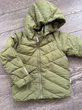 ReimaTec Kupponen Down Winter Jacket | Clay Green | 4T